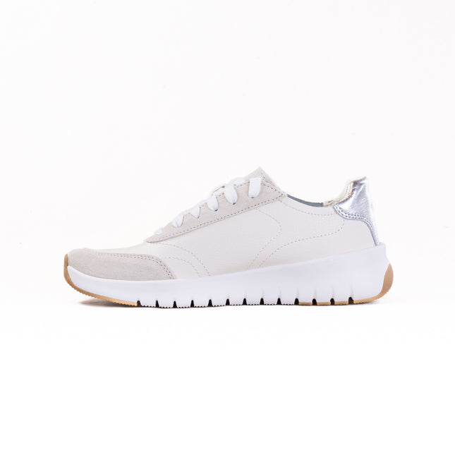 Vionic Uptown Sneaker (Women's) - Ivory/Silver