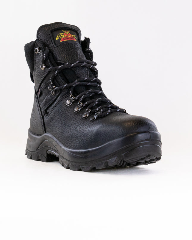 Men's Thorogood 6" Steel Toe WP Union Series Work Boot (U.S.A.) 804-6365 (Men's) - Black