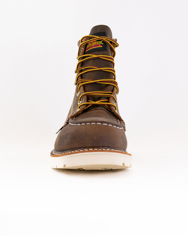 Thorogood American Heritage 6'' Safety Toe Moc Toe Maxwear90 (Men's) - Crazy Horse