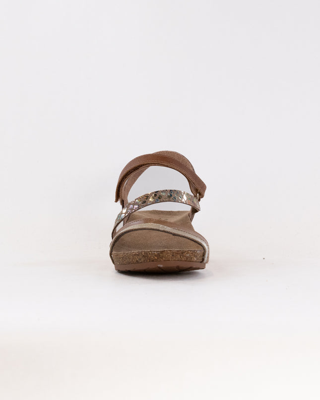 Naot Hero (Women's) - Gold Floral Brown