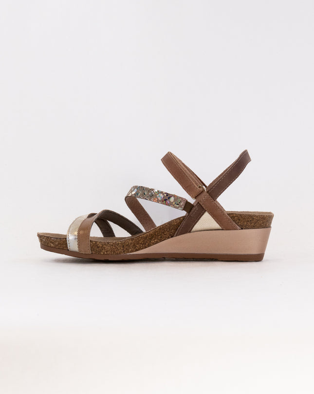 Naot Hero (Women's) - Gold Floral Brown