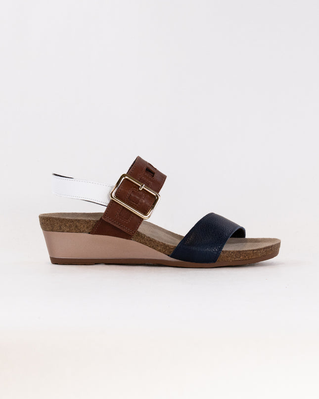 Naot Dynasty (Women's) - Soft Ink/Soft White/Chestnut
