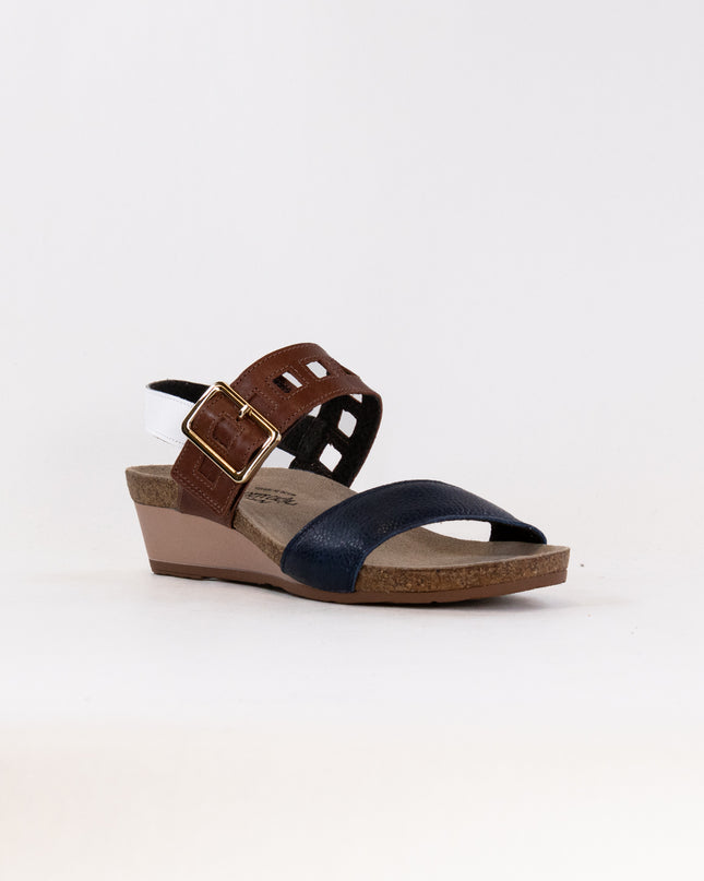 Naot Dynasty (Women's) - Soft Ink/Soft White/Chestnut