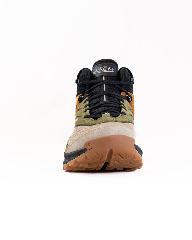 KEEN Hightrail Mid Waterproof Hiking Boot (Men's) - Safari/Black
