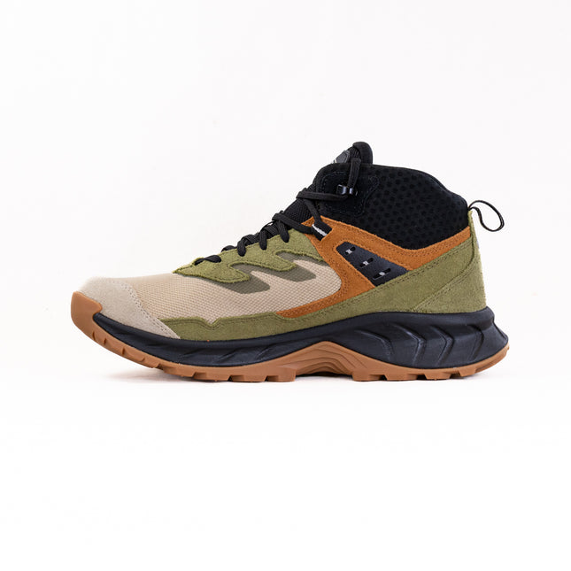 KEEN Hightrail Mid Waterproof Hiking Boot (Men's) - Safari/Black