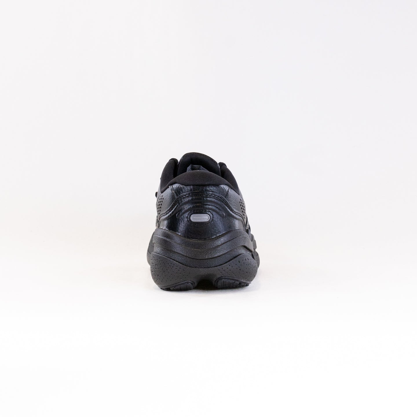 Brooks Ghost Max Leather (Men's) - Black/Black