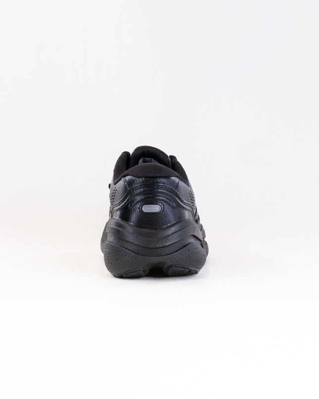 Brooks Ghost Max Leather (Women's) - Black/Black