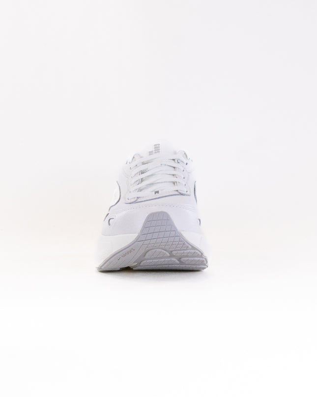 Brooks Ghost Max Leather (Women's) - White/White