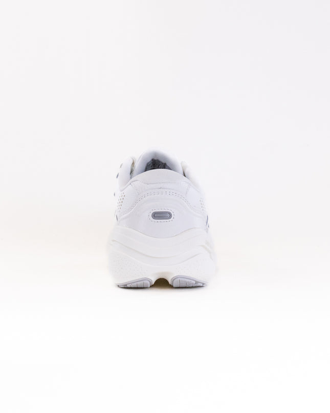 Brooks Ghost Max Leather (Men's) - White/White