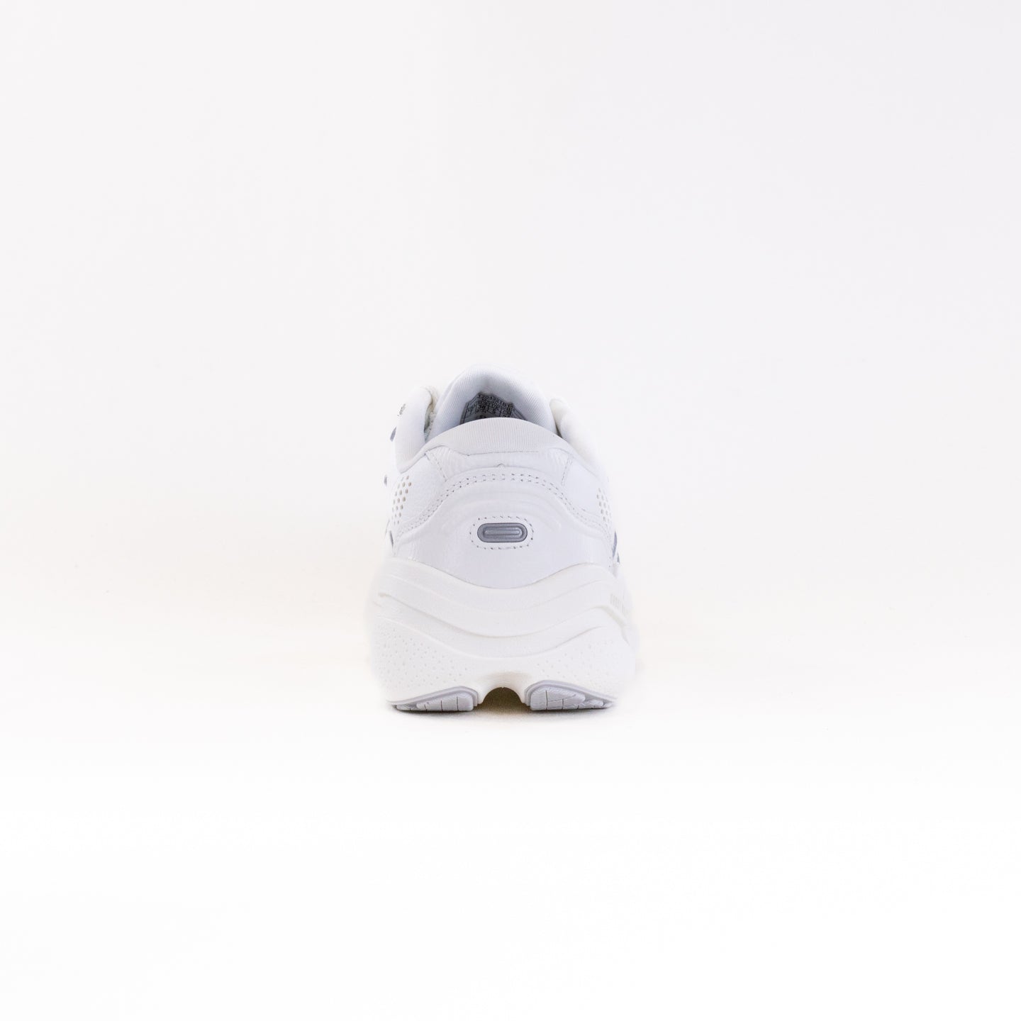 Brooks Ghost Max Leather (Men's) - White/White