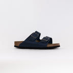 36 / NARROW/MEDIUM / BLUE OILED LEATHER