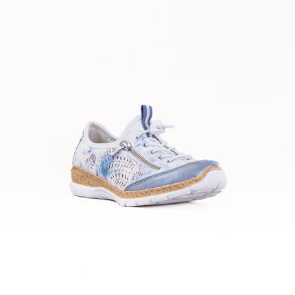 Rieker Nitka N42K6 (Women's) - Blue/Blue Multi/Weiss