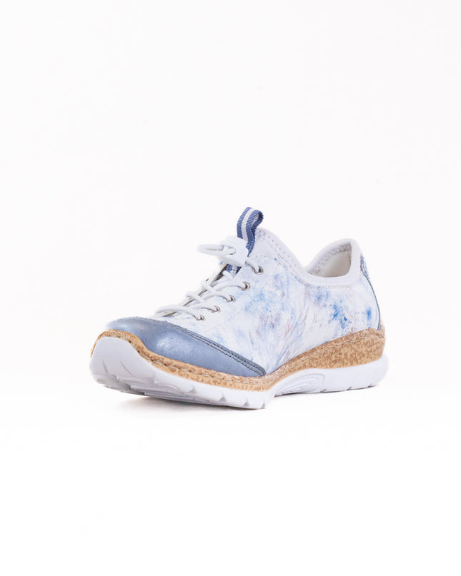 Rieker Nitka N42K6 (Women's) - Blue/Blue Multi/Weiss