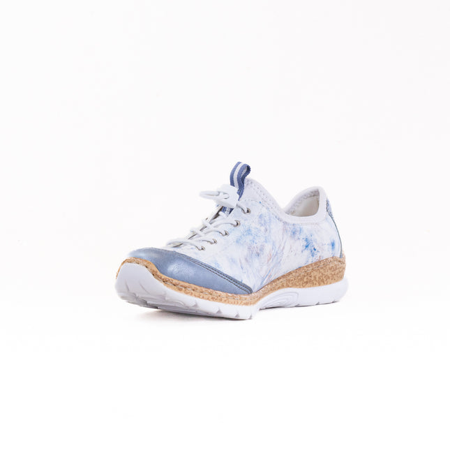 Rieker Nitka N42K6 (Women's) - Blue/Blue Multi/Weiss