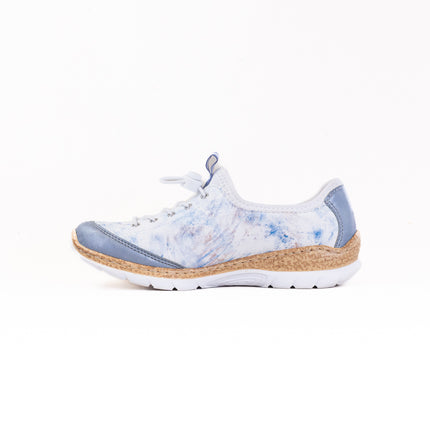 Rieker Nitka N42K6 (Women's) - Blue/Blue Multi/Weiss