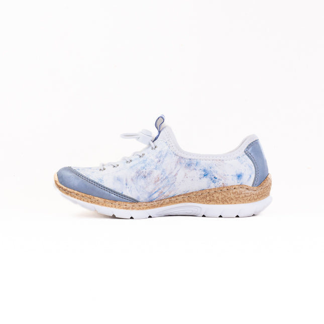 Rieker Nitka N42K6 (Women's) - Blue/Blue Multi/Weiss