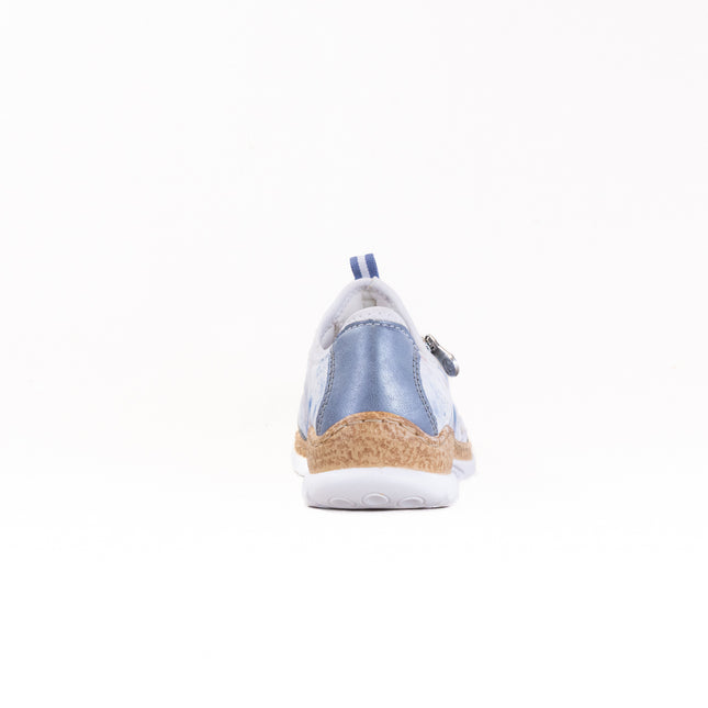 Rieker Nitka N42K6 (Women's) - Blue/Blue Multi/Weiss