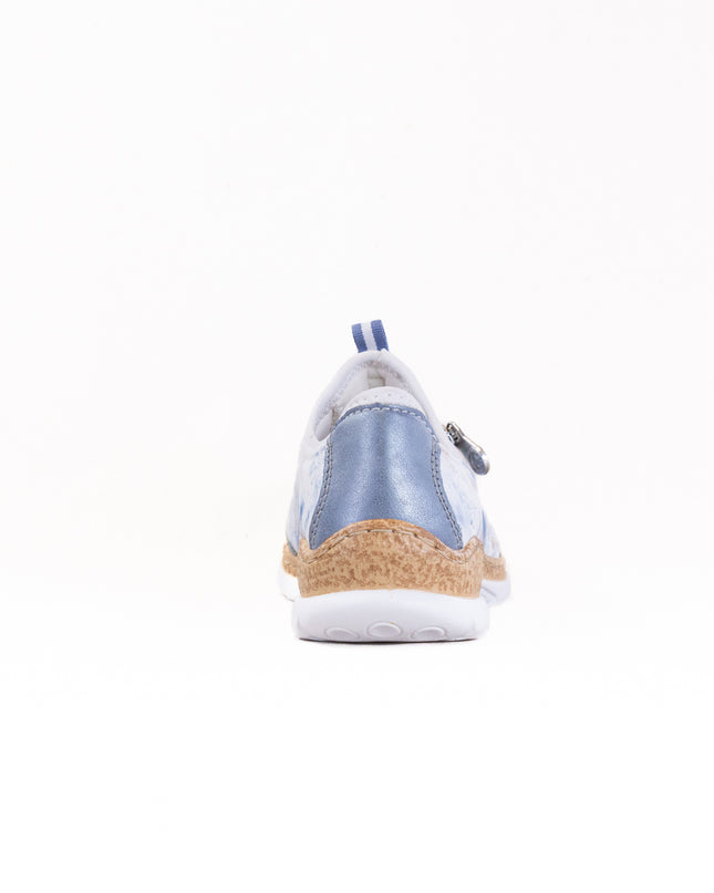 Rieker Nitka N42K6 (Women's) - Blue/Blue Multi/Weiss