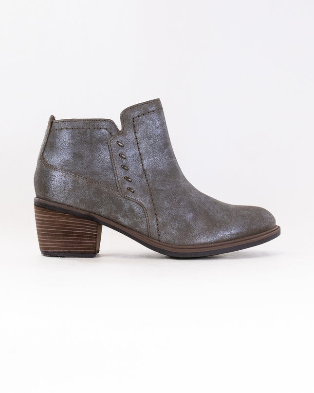 Clarks Neva Lo (Women’s) - Taupe Metallic Leather