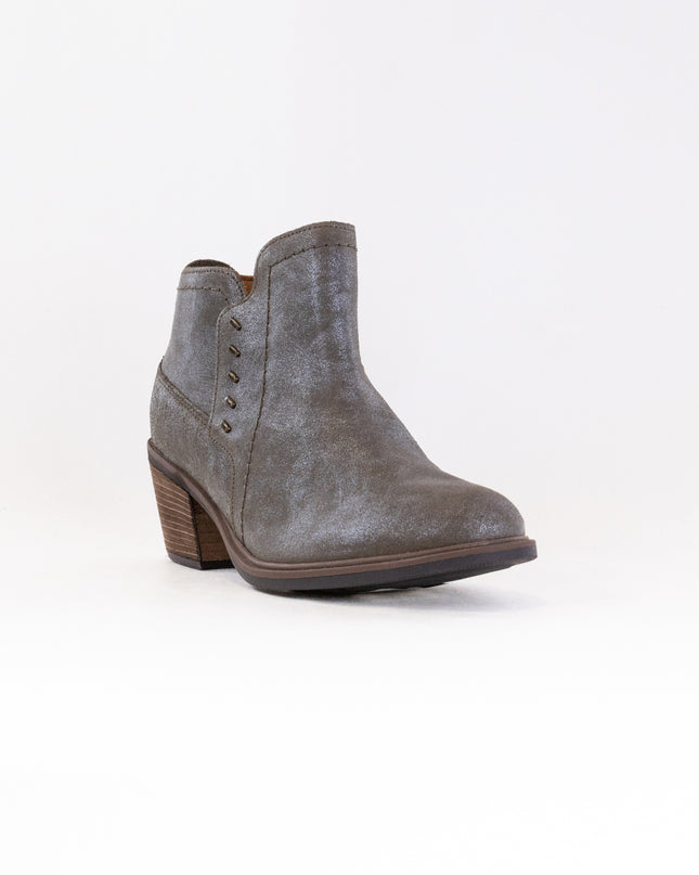 Clarks Neva Lo (Women’s) - Taupe Metallic Leather