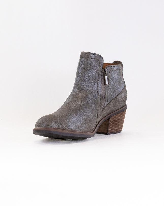 Clarks Neva Lo (Women’s) - Taupe Metallic Leather