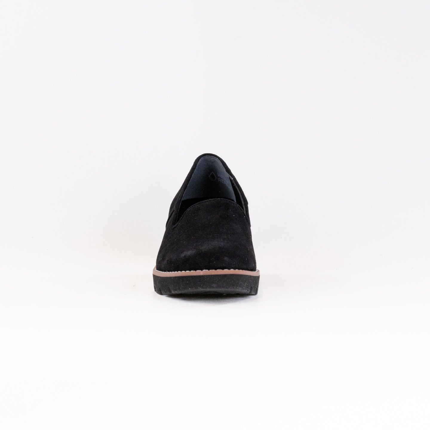 Vionic Willa Wedge (Women's) - Black Suede