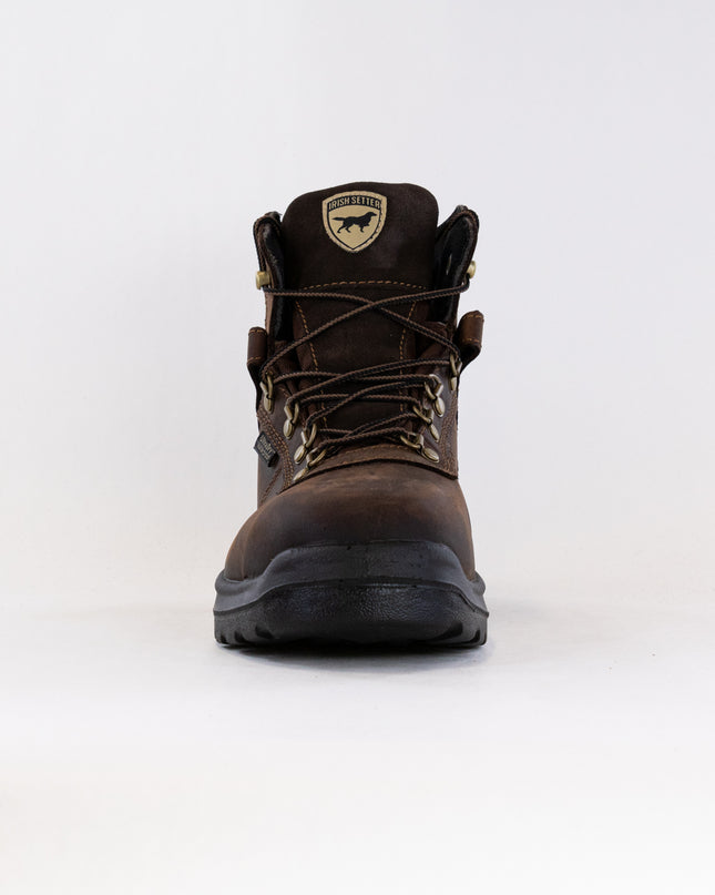 Irish Setter Ely 6'' Waterproof Safety Toe (Men's) - Brown