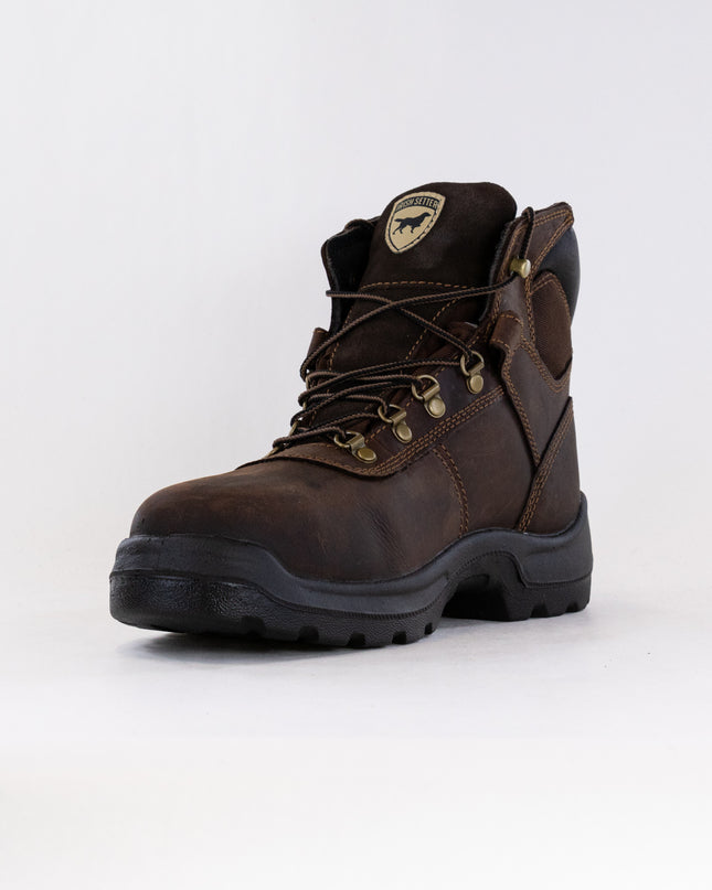 Irish Setter Ely 6'' Waterproof Safety Toe (Men's) - Brown