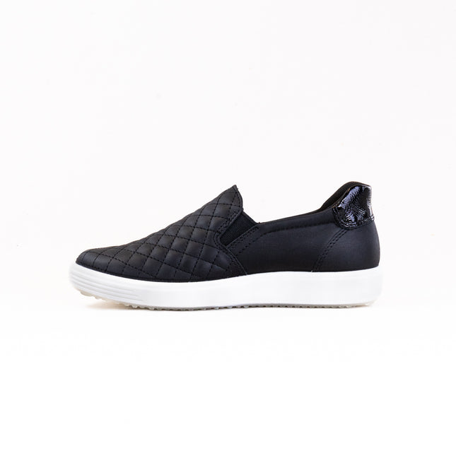 Ecco Soft 7 Easy Slip-On (Women's) - Black