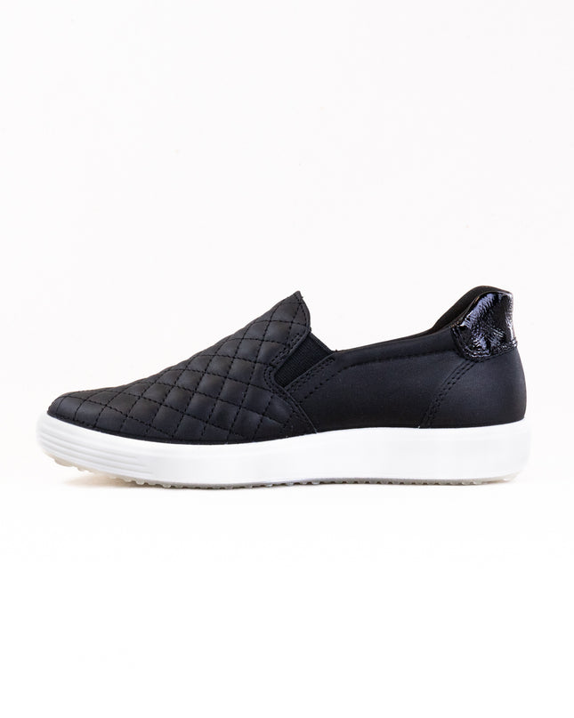Ecco Soft 7 Easy Slip-On (Women's) - Black