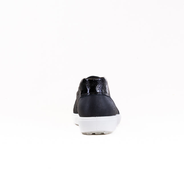 Ecco Soft 7 Easy Slip-On (Women's) - Black