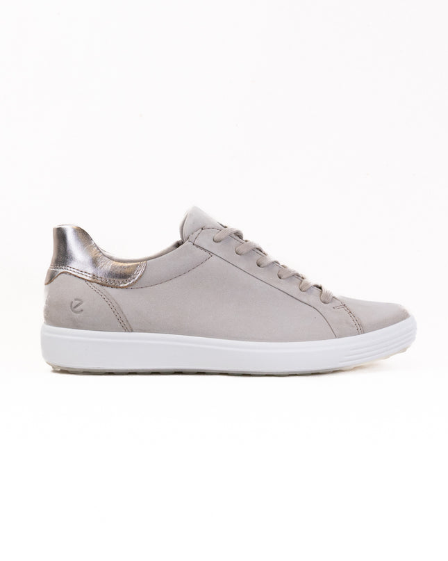 Ecco Soft 7 Easy Slip Sneaker (Women's) - Pure Cashmere/Pure Cashmere