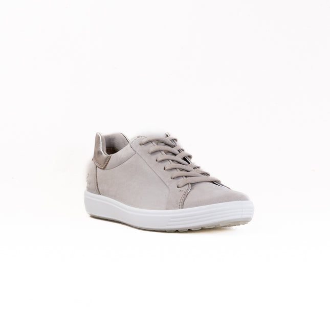 Ecco Soft 7 Easy Slip Sneaker (Women's) - Pure Cashmere/Pure Cashmere