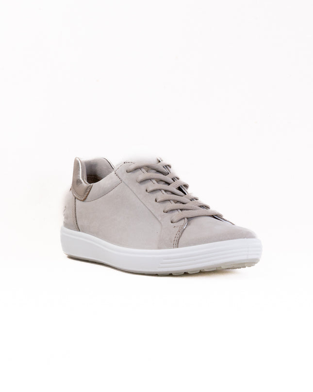 Ecco Soft 7 Easy Slip Sneaker (Women's) - Pure Cashmere/Pure Cashmere