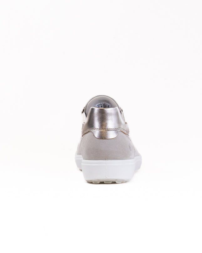 Ecco Soft 7 Easy Slip Sneaker (Women's) - Pure Cashmere/Pure Cashmere