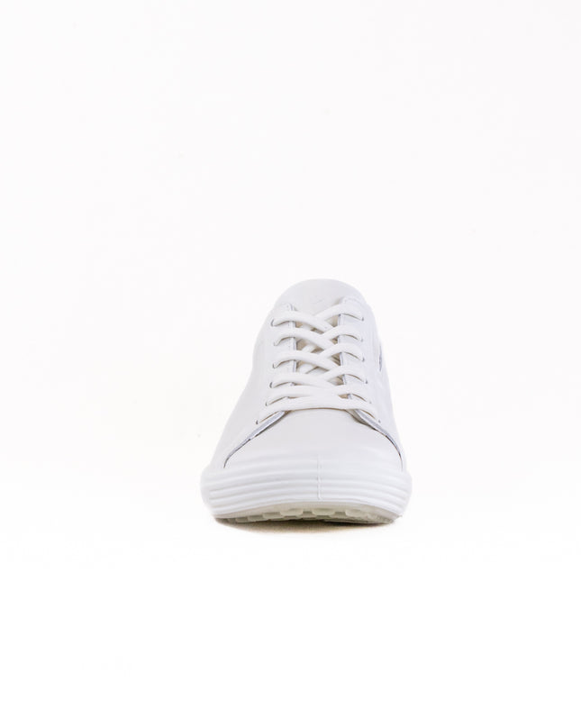 Ecco Soft 7 Easy Slip Sneaker (Women's) - White/Pure Silver