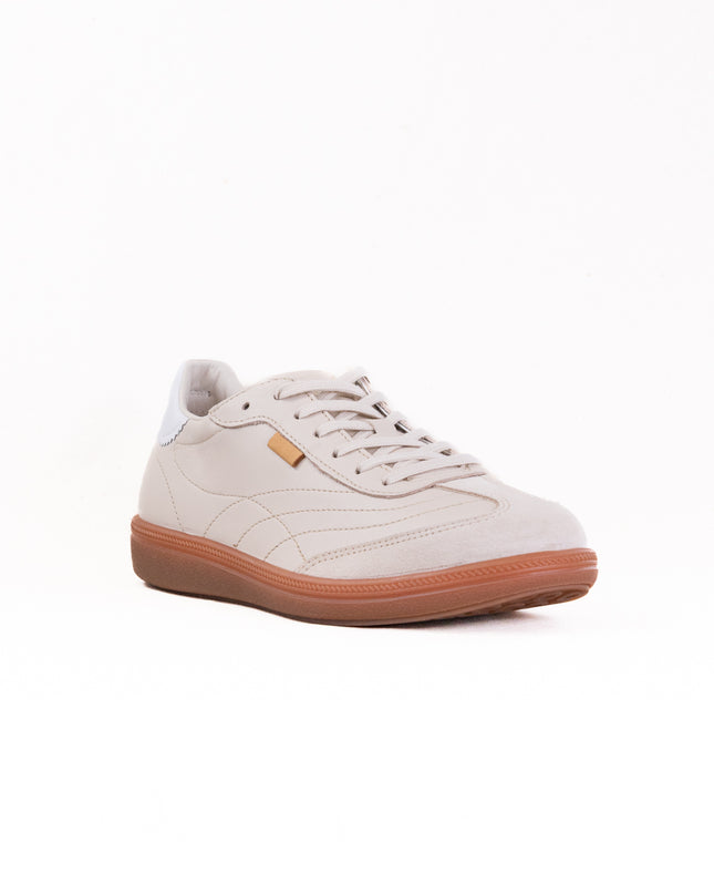 Ecco Soft 11 Sneaker (Women's) - Limestone/Bright White