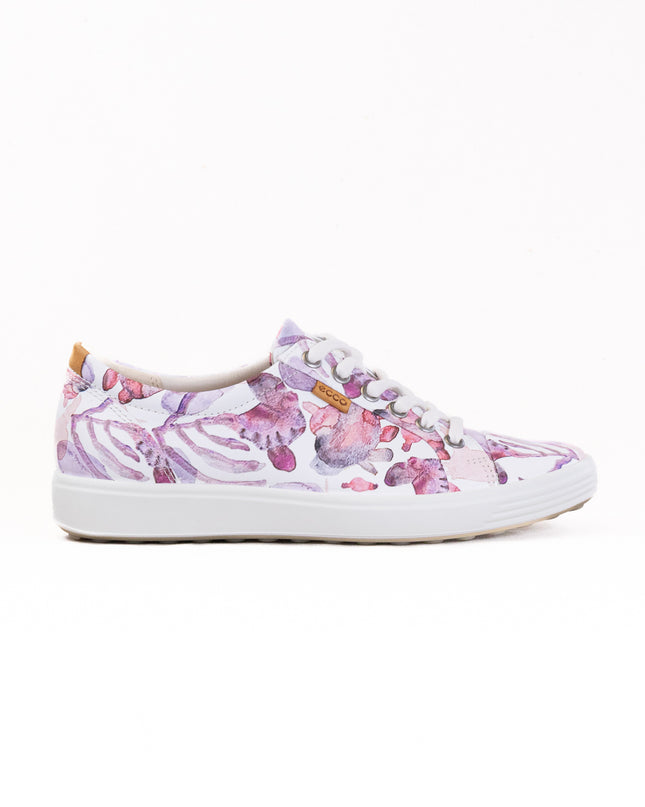 Ecco Soft 7 Sneaker (Women's) - White/Multi Color