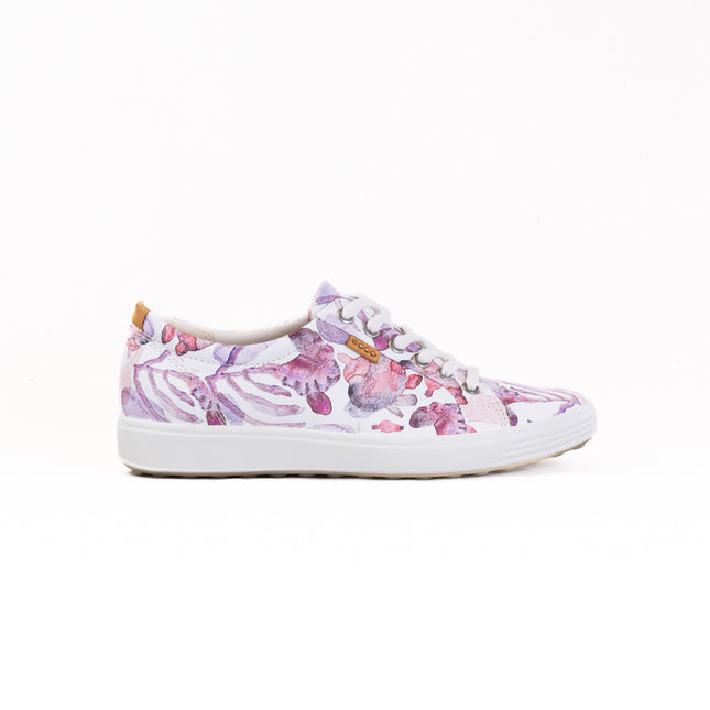 Ecco Soft 7 Sneaker (Women's) - White/Multi Color
