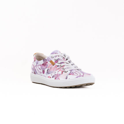 Ecco Soft 7 Sneaker (Women's) - White/Multi Color