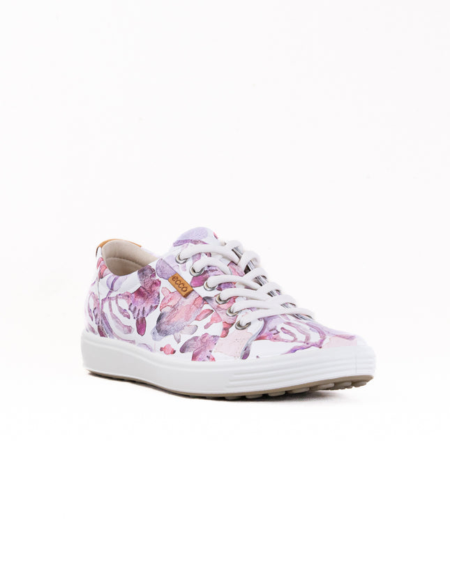 Ecco Soft 7 Sneaker (Women's) - White/Multi Color