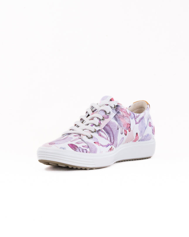 Ecco Soft 7 Sneaker (Women's) - White/Multi Color