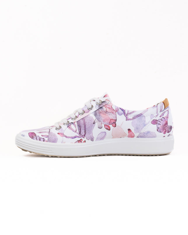 Ecco Soft 7 Sneaker (Women's) - White/Multi Color