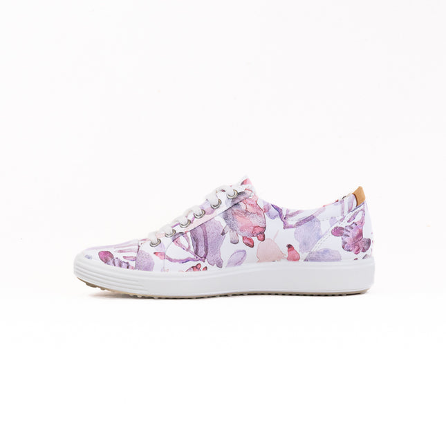 Ecco Soft 7 Sneaker (Women's) - White/Multi Color