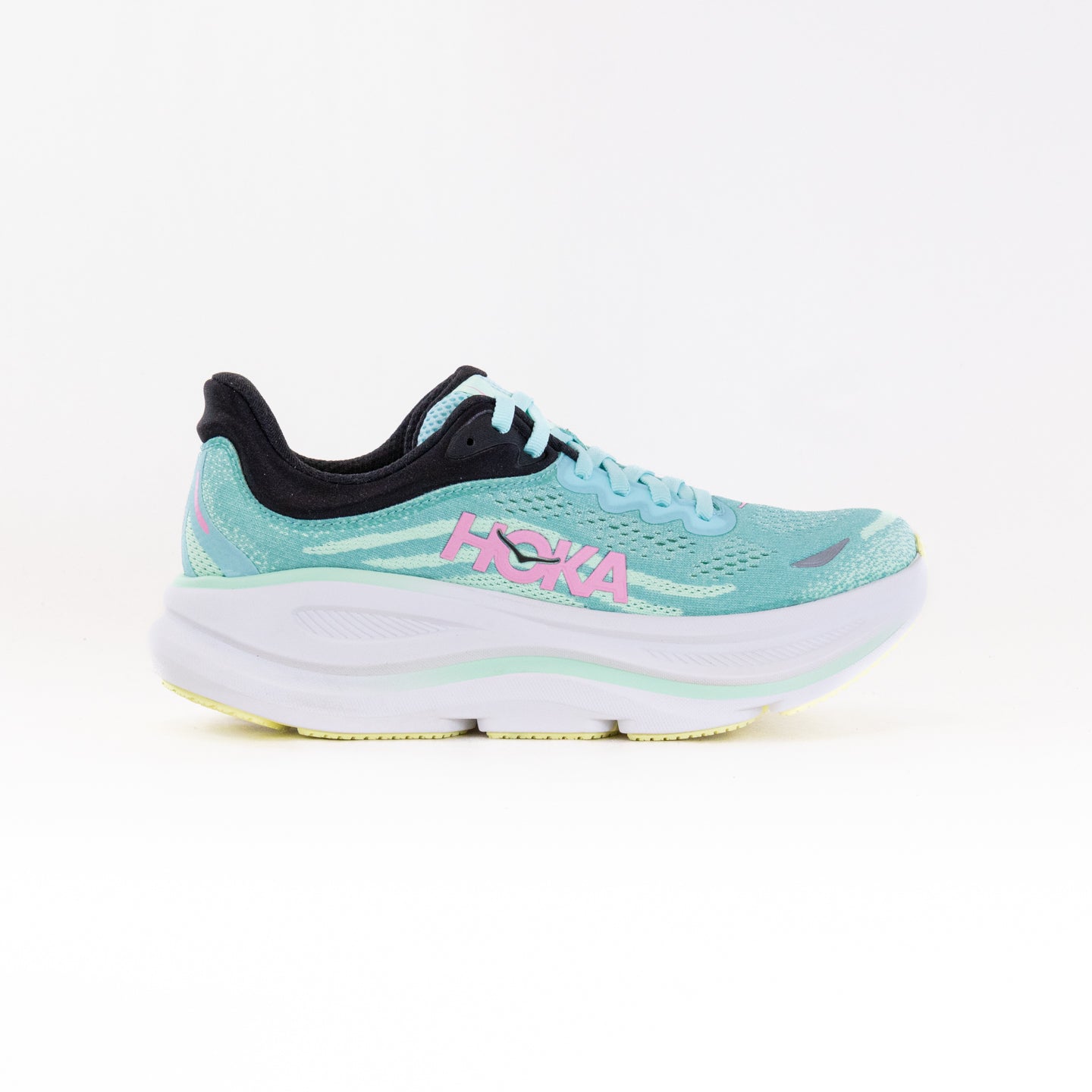 Hoka Bondi 9 Wide (Women's) - Blue Spark/Mint Fluorite