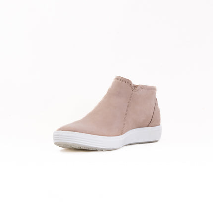 Ecco Soft 7 Side Zip Bootie (Women's) - Nude