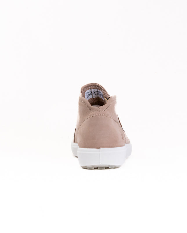 Ecco Soft 7 Side Zip Bootie (Women's) - Nude