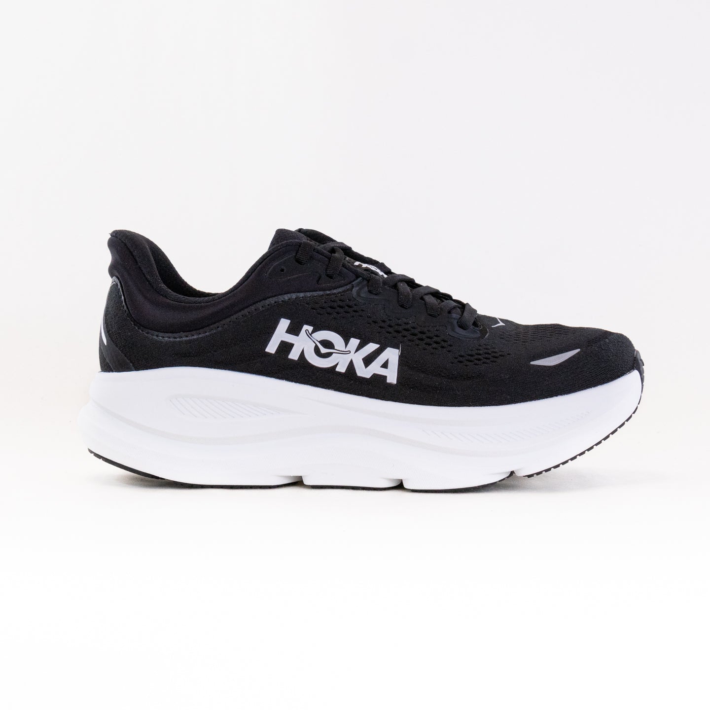 Hoka Bondi 9 (Men's) - Black/White