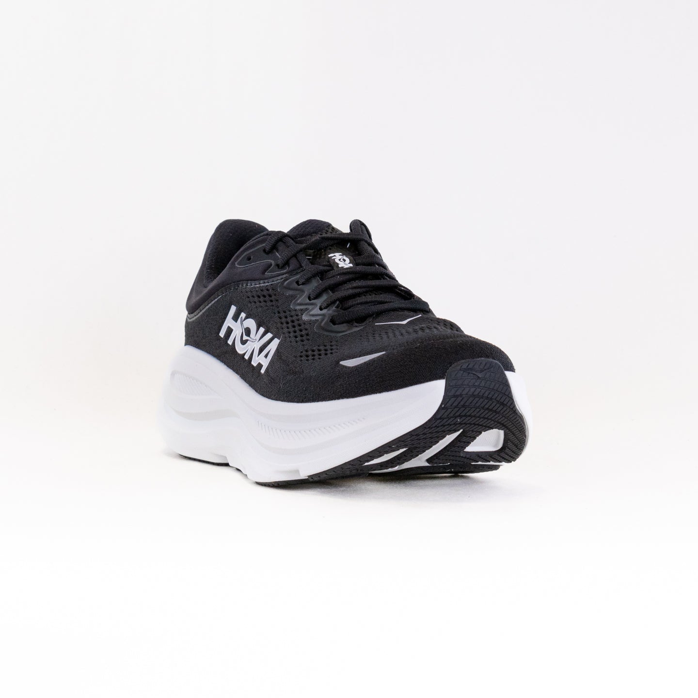 Hoka Bondi 9 (Men's) - Black/White