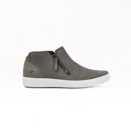 Ecco Soft 7 Side Zip Bootie (Women's) - Smokey Olive